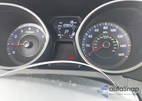 2012 Hyundai Elantra Gls (Ulsan Plant) z USA, uszkodzony, nr VIN KMHDH4AEXCU181497